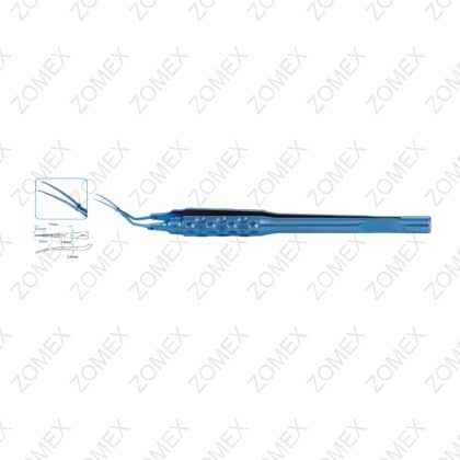 Inamura Round Handle Capsularhexis Forceps for Scleral Tunnel Incision
